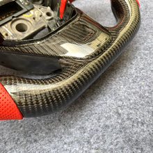 Load image into Gallery viewer, CZD auto parts for Honda CR-V CRV 2017-2021 carbon fiber steering wheel with red perforated leather side