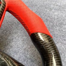 Load image into Gallery viewer, CZD auto parts for Honda CR-V CRV 2017-2021 carbon fiber steering wheel with red perforated leather side