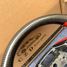 Load image into Gallery viewer, CZD auto parts for Honda CR-V CRV 2017-2021 carbon fiber steering wheel with red perforated leather side