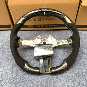 CZD Autoparts For BMW X5 M F85 X6 M F86 carbon fiber steering wheel with Japanese LED