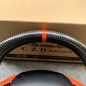 czd auto parts carbon fiber steering wheel for Honda Odyssey 2011-2017 with airbag cover