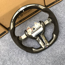 Load image into Gallery viewer, CZD Autoparts For BMW M2 F87 M3 F80 M4 F82 carbon fiber steering wheel with black alcantara sides