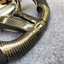 Load image into Gallery viewer, CZD Autoparts For BMW M2 F87 M3 F80 M4 F82 carbon fiber steering wheel with Japanese LED