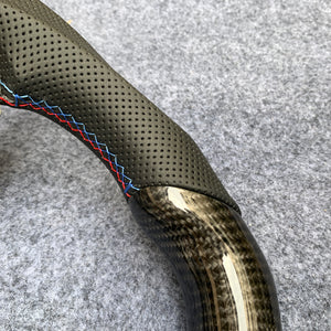 CZD Autoparts For BMW M2 F87 M3 F80 M4 F82 carbon fiber steering wheel with Japanese LED