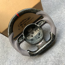 Load image into Gallery viewer, CZD auto parts carbon fiber steering wheel for Audi S1 (8X) with forged carbon fiber