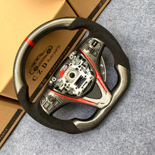 Load image into Gallery viewer, CZD autoparts for Acura 2015+ TLX carbon fiber steering wheel with  alcantara leather side