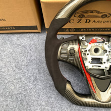 Load image into Gallery viewer, CZD autoparts for Acura 2015+ TLX carbon fiber steering wheel with  alcantara leather side