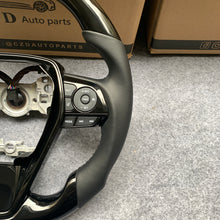 Load image into Gallery viewer, CZD auto parts for Toyota Avalon 2018-2022 carbon fiber steering wheel with piano black in the top and bottom