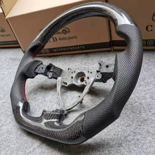 Load image into Gallery viewer, czd auto parts carbon fiber steering wheel for Toyota FJ with perforated leather