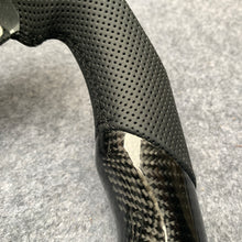 Load image into Gallery viewer, czd auto parts carbon fiber steering wheel for Toyota Corolla 2014-2017 with perforated leather