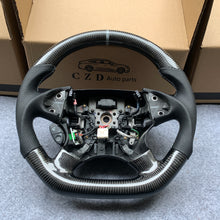 Load image into Gallery viewer, czd auto parts carbon fiber steering wheel for Acura TL with white stripe
