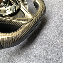 Load image into Gallery viewer, CZD auto parts for Acura 2015+ TLX carbon fiber steering wheel with perforated leather side