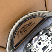 Load image into Gallery viewer, CZD auto parts for Acura 2015+ TLX carbon fiber steering wheel with perforated leather side