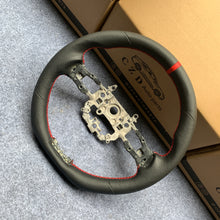 Load image into Gallery viewer, CZD auto parts for Honda 11th gen Civic XI 2021-2022 carbon fiber steering wheel with full perforated leather side