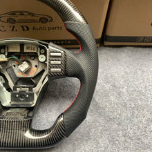 Load image into Gallery viewer, czd auto parts carbon fiber steering wheel for Infiniti G35 with trim