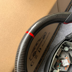 czd auto parts carbon fiber steering wheel for Infiniti G35 with trim
