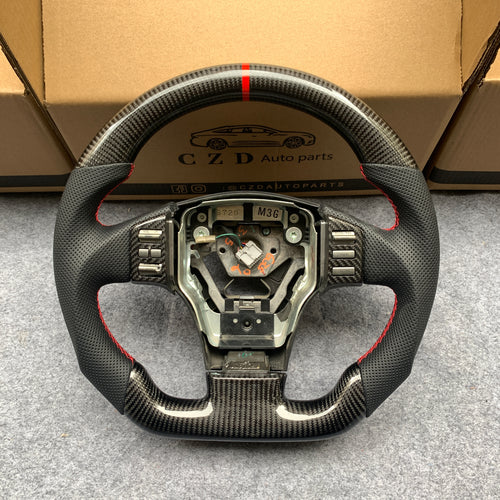 czd auto parts carbon fiber steering wheel for Infiniti G35 with trim
