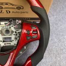 Load image into Gallery viewer, czd auto parts carbon fiber steering wheel for Acura TLX 2015-2021 with red carbon fiber