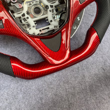 Load image into Gallery viewer, czd auto parts carbon fiber steering wheel for Acura TLX 2015-2021 with red carbon fiber