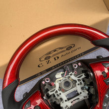 Load image into Gallery viewer, czd auto parts carbon fiber steering wheel for Acura TLX 2015-2021 with red carbon fiber