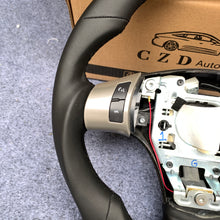 Load image into Gallery viewer, CZD autoparts for  Chevrolet Corvette C6 Z06 C6 2005-2013 carbon fiber steering wheel with  full smooth leather