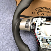 Load image into Gallery viewer, CZD auto parts for  Chevrolet Corvette C6 Z06 C6 2005-2013 carbon fiber steering wheel sport style with all smooth leather