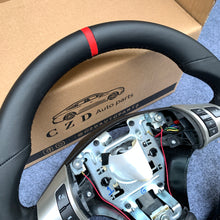 Load image into Gallery viewer, CZD autoparts for  Chevrolet Corvette C6 Z06 C6 2005-2013 carbon fiber steering wheel with  full smooth leather