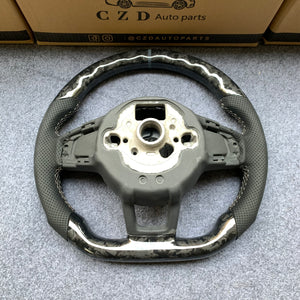 Volkswagen Golf7 GTI 2015 2016 2017 2018 2019 carbon fiber steering wheel from czd auto parts