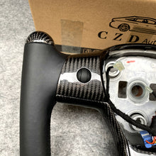 Load image into Gallery viewer, CZD auto parts for Tesla Model Y 2020-2021 carbon fiber steering wheel yoke style wheel