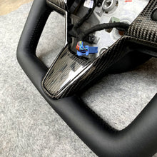 Load image into Gallery viewer, CZD auto parts for Tesla Model Y 2020-2021 carbon fiber steering wheel yoke style wheel