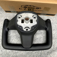 Load image into Gallery viewer, CZD auto parts for Tesla Model Y 2020-2021 carbon fiber steering wheel yoke style wheel