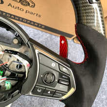 Load image into Gallery viewer, czd auto parts carbon fiber steering wheel for Acura TLX/TLX TYPE S with black alcantara