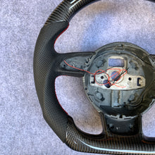 Load image into Gallery viewer, CZD auto parts carbon fiber steering wheel for Audi S6 (C7) with led light