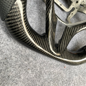 czd auto parts carbon fiber steering wheel for Honda Fit 2009-2013 with gloss carbon fiber