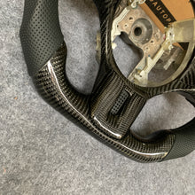 Load image into Gallery viewer, CZD auto parts carbon fiber steering wheel for Mitsubishi Lancer Evolution Evo 10 with black stitching