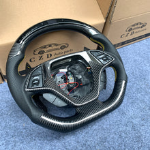 Load image into Gallery viewer, CZD autoparts for Chevrolet Corvette C7 2014-2019 carbon fiber steering wheel with led