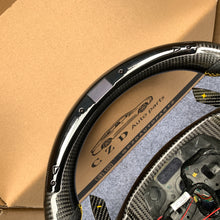 Load image into Gallery viewer, CZD autoparts for Chevrolet Corvette C7 2014-2019 carbon fiber steering wheel with led