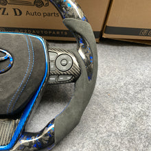 Load image into Gallery viewer, CZD Autoparts for Toyota Avalon 2018-2022 carbon fiber steering wheel black alcantara airbag cover