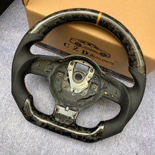 Load image into Gallery viewer, CZD auto parts for Audi R8 (42) 2010-2015 carbon fiber steering wheel with forged carbon fiber