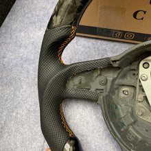 Load image into Gallery viewer, CZD auto parts for Audi R8 (42) 2010-2015 carbon fiber steering wheel with forged carbon fiber