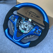 Load image into Gallery viewer, czd auto parts carbon fiber steering wheel for Acura TLX 2015-2021 with blue carbon fiber