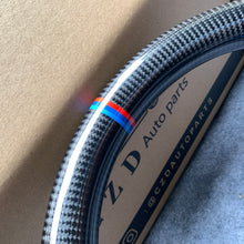 Load image into Gallery viewer, CZD Autoparts For BMW M2 F87 M3 F80 M4 F82 carbon fiber steering wheel outer trim in gloss carbon fiber