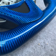 Load image into Gallery viewer, czd auto parts carbon fiber steering wheel for Acura TLX 2015-2021 with blue carbon fiber