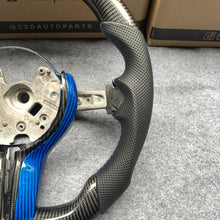 Load image into Gallery viewer, CZD Autoparts For BMW M2 F87 M3 F80 M4 F82 carbon fiber steering wheel outer trim in gloss carbon fiber