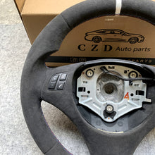 Load image into Gallery viewer, CZD auto parts for  BMW M3 E90 E92 E93 2008-2013 carbon fiber steering wheel with full black alcantara