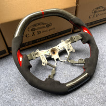 Load image into Gallery viewer, czd auto parts carbon fiber steering wheel for Tundra 2007-2013 with thumb grips