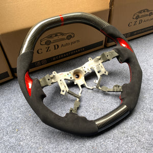 czd auto parts carbon fiber steering wheel for Tundra 2007-2013 with thumb grips