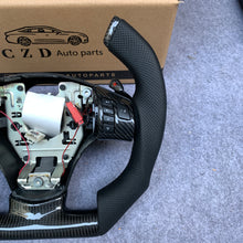 Load image into Gallery viewer, CZD auto parts for  Chevrolet Corvette C6 Z06 C6 2005-2013 carbon fiber steering wheel not top