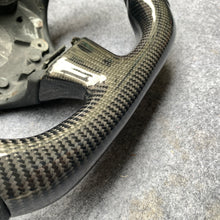 Load image into Gallery viewer, CZD auto parts carbon fiber steering wheel for Maserati Quattroporte 2005-2020 with red stitching