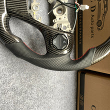 Load image into Gallery viewer, CZD For 2013/2014/2015/2016/2017 7th Toyota Gamry carbon fiber steering wheel with perforated leather sides
